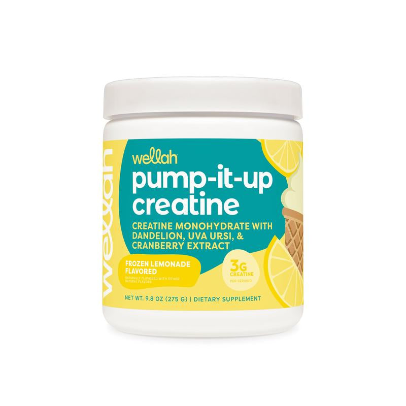 Wellah Creatine | Creatine Monohydrate Supplement for Woman | 3G of Creatine per Serving | 50 Servings