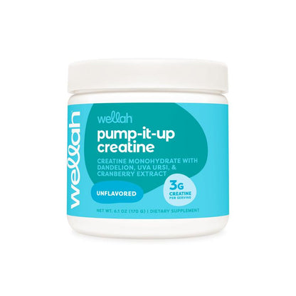 Wellah Creatine | Creatine Monohydrate Supplement for Woman | 3G of Creatine per Serving | 50 Servings