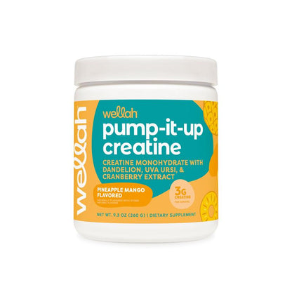 Wellah Creatine | Creatine Monohydrate Supplement for Woman | 3G of Creatine per Serving | 50 Servings