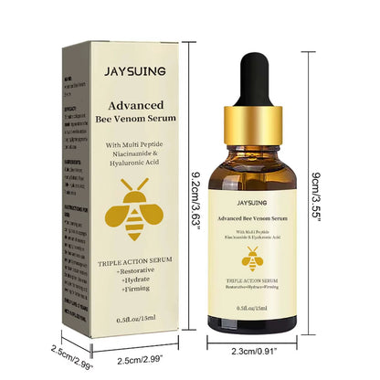 Advanced Bee Venom Serum Tighten Lightens Fine Lines Repair Dullness Moisturizing Firming Facial Skin Essence Brightening Skin