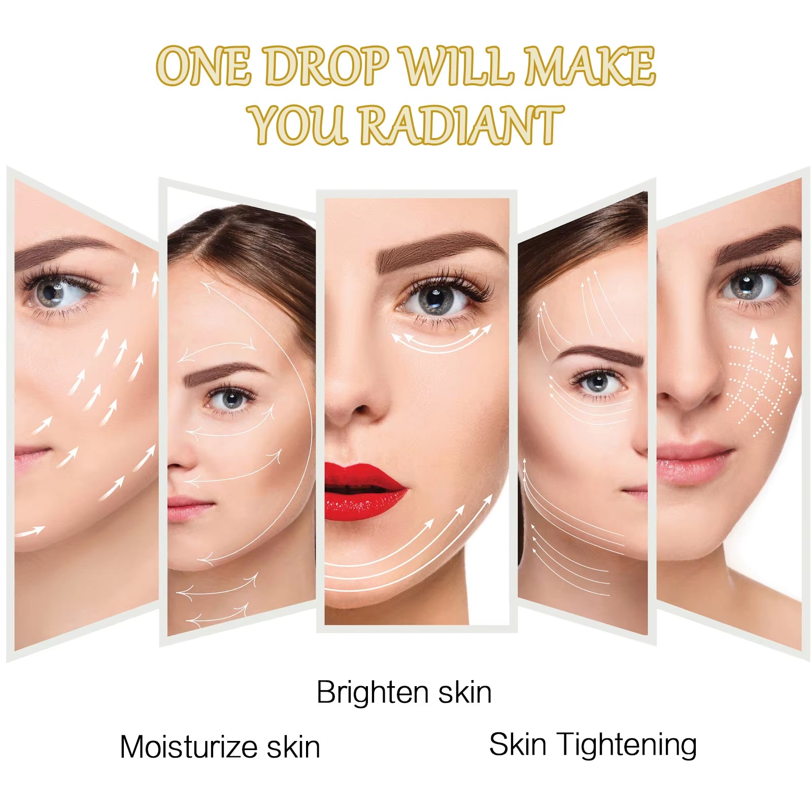 Advanced Bee Venom Serum Tighten Lightens Fine Lines Repair Dullness Moisturizing Firming Facial Skin Essence Brightening Skin