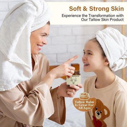 Lopeie Whipped Grass-Fed Beef Tallow Honey Balm - 4 Oz,Moisturizing Cream for Soft, Smooth Skin - Handmade All-Natural Moisturizer - Lavender,Hydrating, Comfort, Moisture Boost Cream, Luminous Firming Cream, Body Care, Hydrating Dry Skin