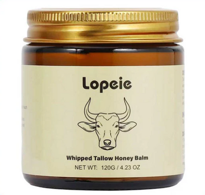 Lopeie Whipped Grass-Fed Beef Tallow Honey Balm