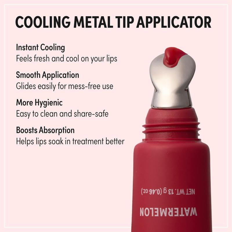 KISS NEW YORK Peptide Lip Treatment, Hydrating & Non-Sticky Tinted Plumping Balm, Shea Butter, Castor Oil & Squalene Reduces Look of Fine Lines, Softer & Fuller Lips with Cooling Metal Tip