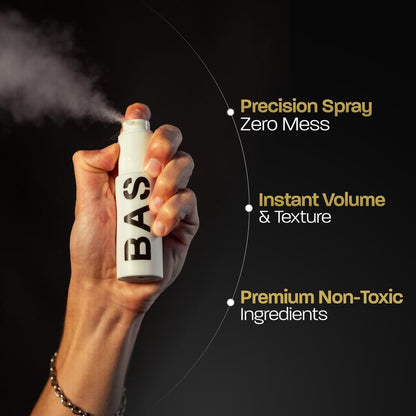 BASED Hair Texture Powder | Instant Volume & Texture | Lightweight, Matte Finish | Simple, Effective, BASED.