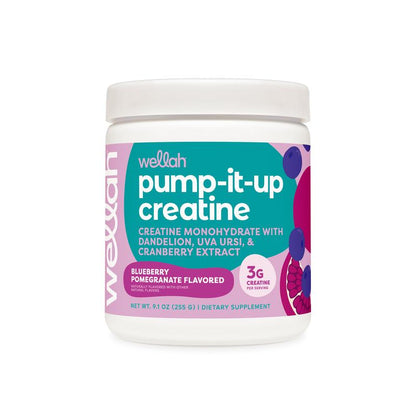 Wellah Creatine | Creatine Monohydrate Supplement for Woman | 3G of Creatine per Serving | 50 Servings