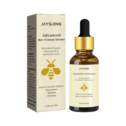 Advanced Bee Venom Serum Tighten Lightens Fine Lines Repair Dullness Moisturizing Firming Facial Skin Essence Brightening Skin